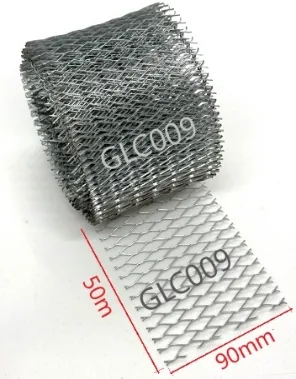 Cuộn lưới gia cường xây tô, khổ 90mm x dài 50m, thép mạ kẽm HAN GLC009