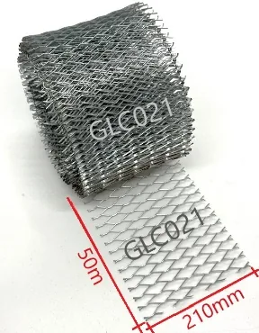 Cuộn lưới gia cường xây tô, khổ 210mm x dài 50m, thép mạ kẽm HAN GLC021