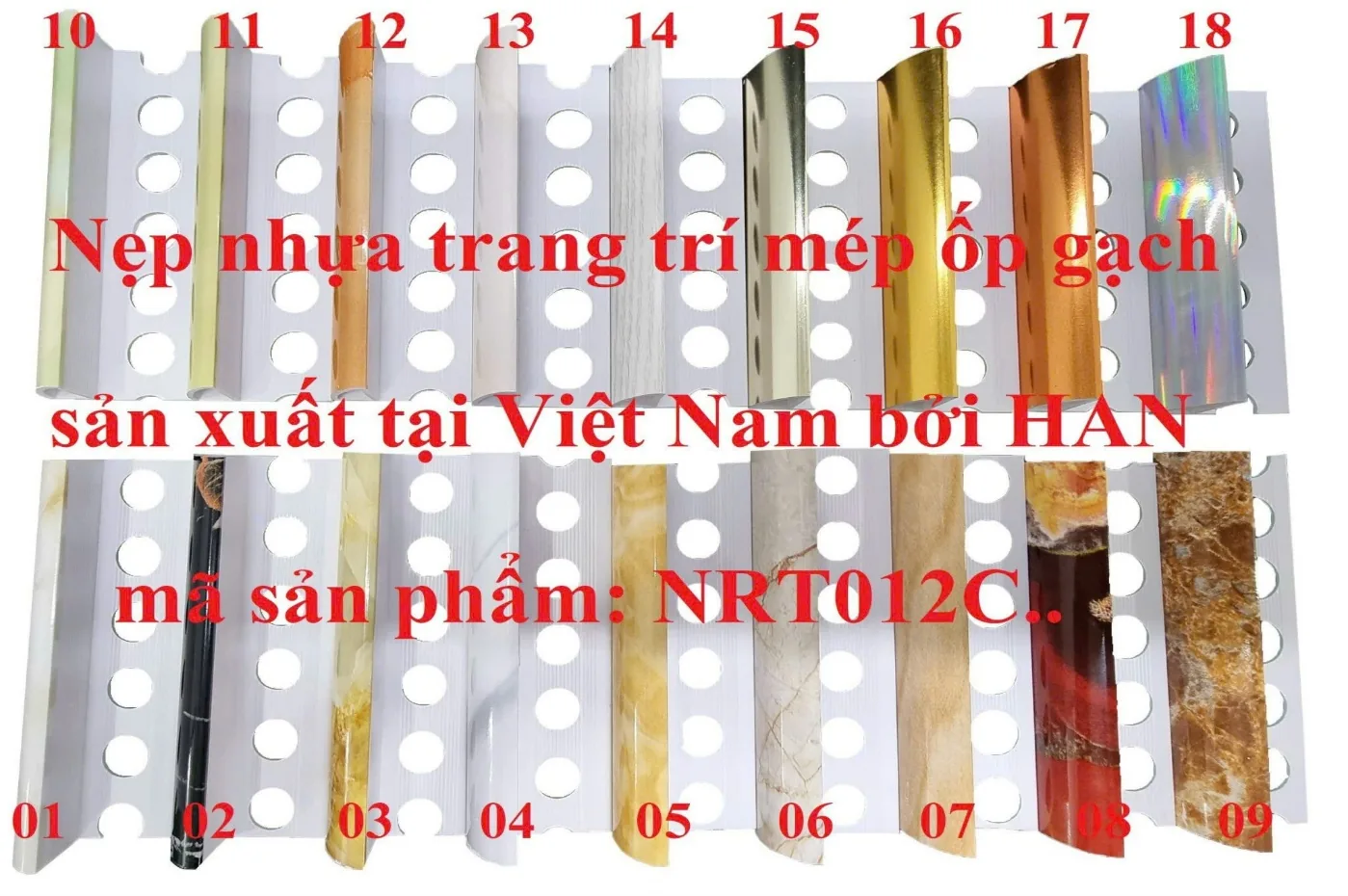 Bảng mã lớp phủ nano HAN Corporation