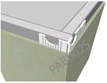 Minh họa ứng dụng Nẹp hoàn thiện góc ngoài PAB002020030000SW01 (uPVC, PAB002S)