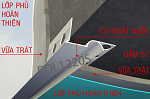 Hoàn thiện — khe ngắt nước