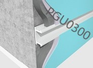 Minh họa ứng dụng Nẹp hoàn thiện ron âm PGU0300110400000W01 (uPVC, PGU0300)