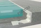 Minh họa ứng dụng Nẹp hoàn thiện điểm chuyển tiếp PSD0030120210000W01 (phào, u