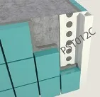 Minh họa ứng dụng Nẹp hoàn thiện mép ốp gạch men PST012029000000CW01 (uPVC, PS