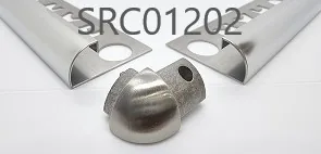 Hình ảnh sản phẩm Nút trang trí góc ốp SRC0120000000000002 (inox xước 304)