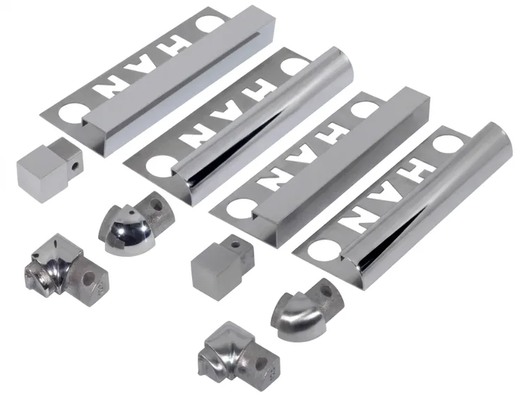 Nẹp trang trí inox 304 HAN bảo vệ mép ốp, mũi bậc, khe chuyển tiếp