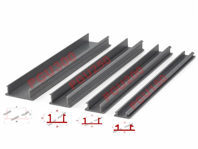 Nẹp ron âm vữa tô trát PGU300