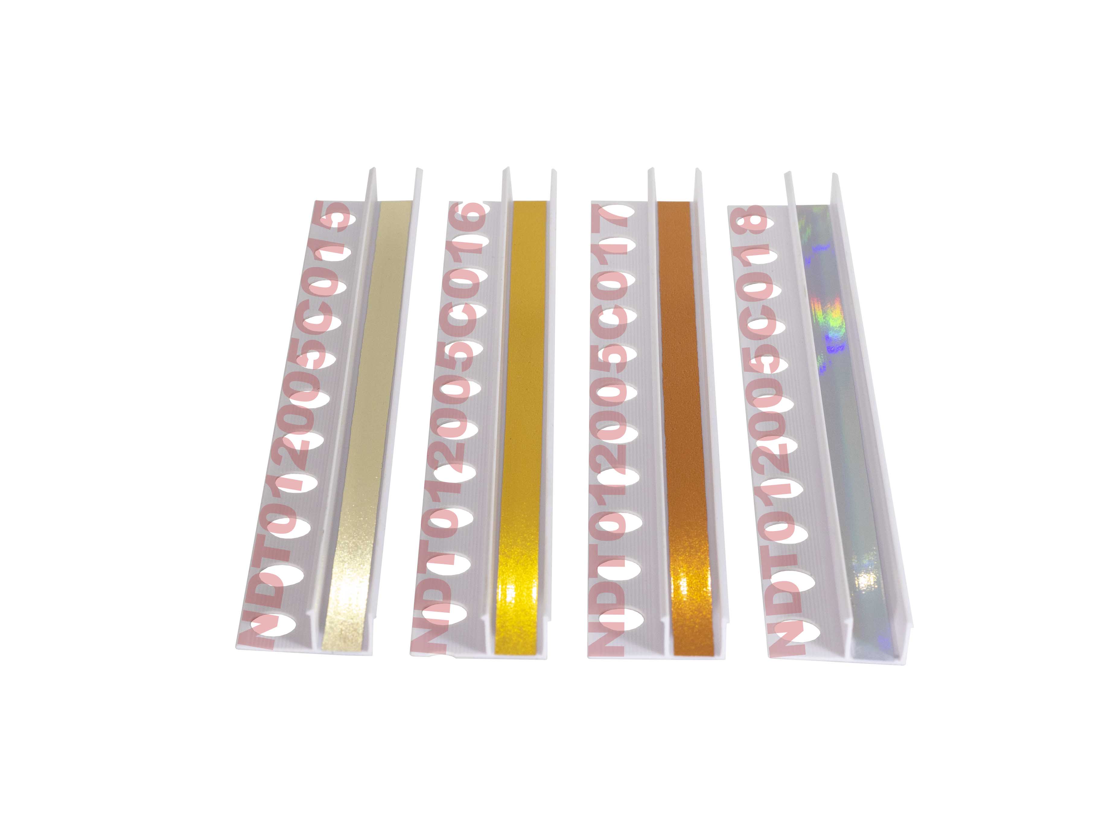 Nẹp trang trí ron phân cách phủ Nano dạng chữ F